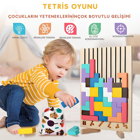 Pufy's Ahşap Tetris