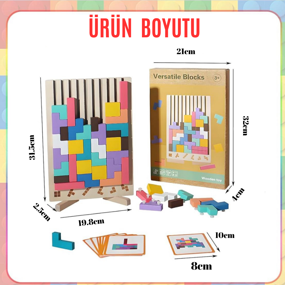 Pufy's Ahşap Tetris