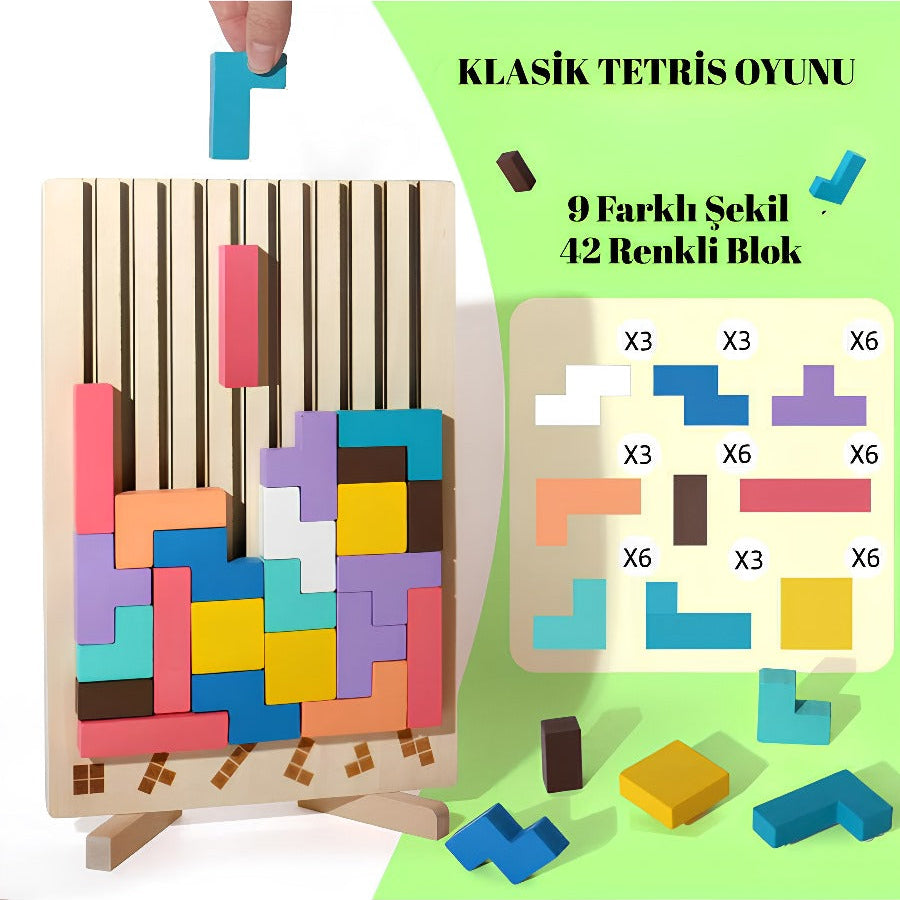 Pufy's Ahşap Tetris